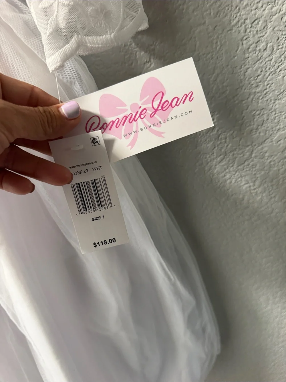 Bonnie Jean elegant white